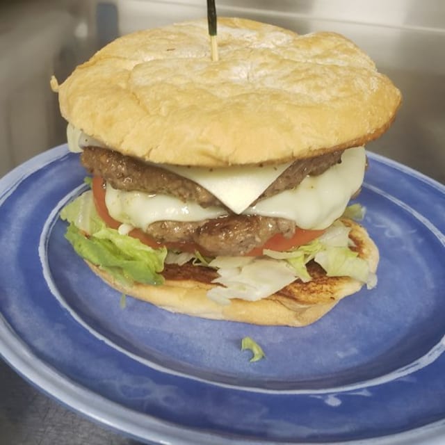 Skyway Double Burger.